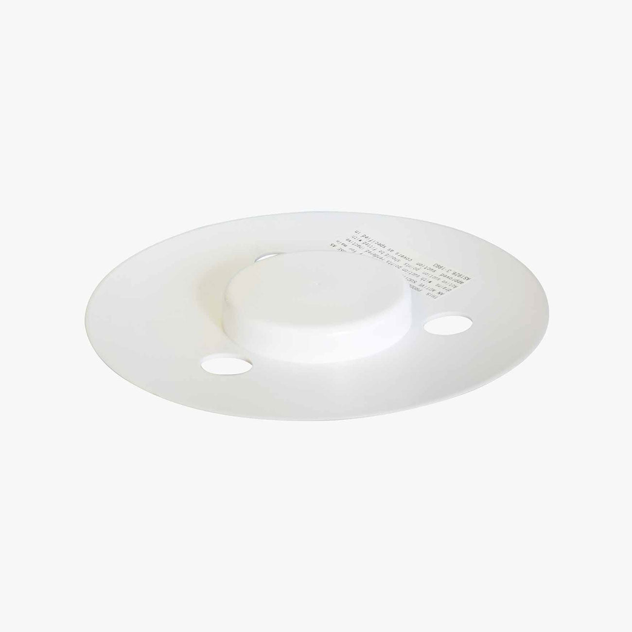 Main Drain White Low Profile (Packaged)