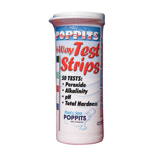 Poppits Peroxide- 4 Way test strips