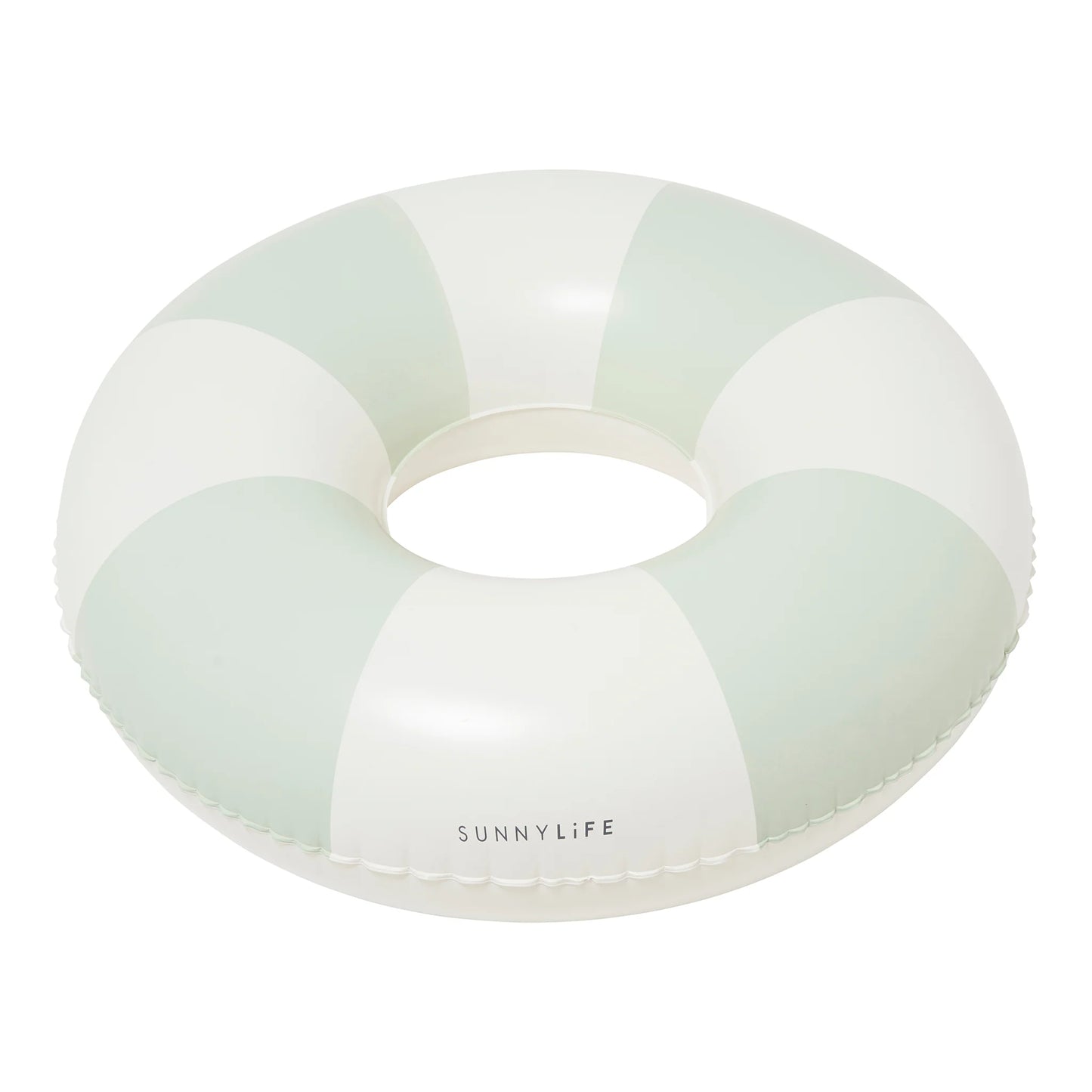 Tube Pool Ring The Vacay Soft Olive Stripe